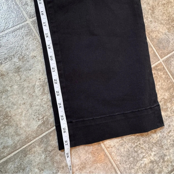 NWT Everlane Bottom Organic Cotton Crop Wide-leg Black size 2 - Picture 14 of 16